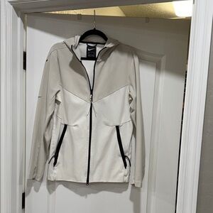 Nike men’s  Utility Jacket in Cream and White